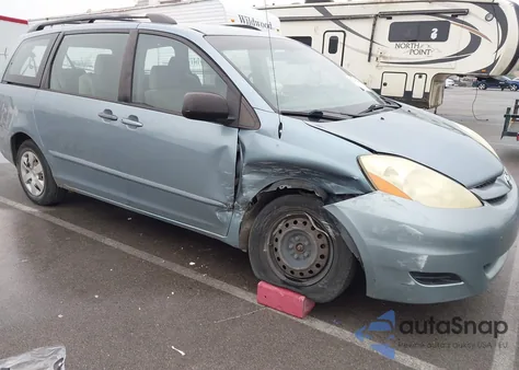 2006 Toyota Sienna Ce from USA, damaged, VIN 5TDZA23C56S489703